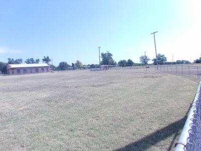 Large Baseball Field Before Shot Currently under renovation (pink building in background)