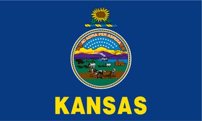 Kansas flag emblem kansas flag emblem