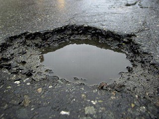 Street repair   pothole