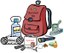 survival kit clipart