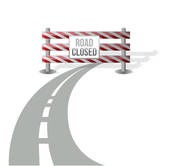 road closed