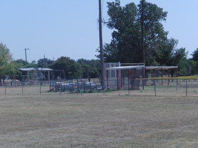 Small Baseball Field currently under renovation