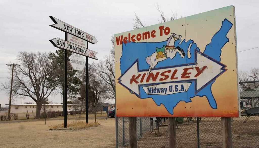 Welcome to Kinsley, Kansas – Midway USA